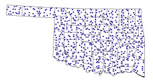 583 atlas blocks selected for surveys